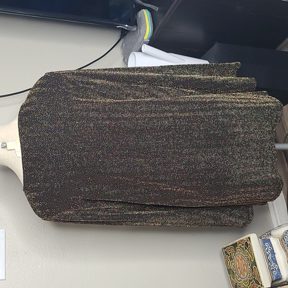 Michael Kors Gold Combo blouse - Picture 5 of 8